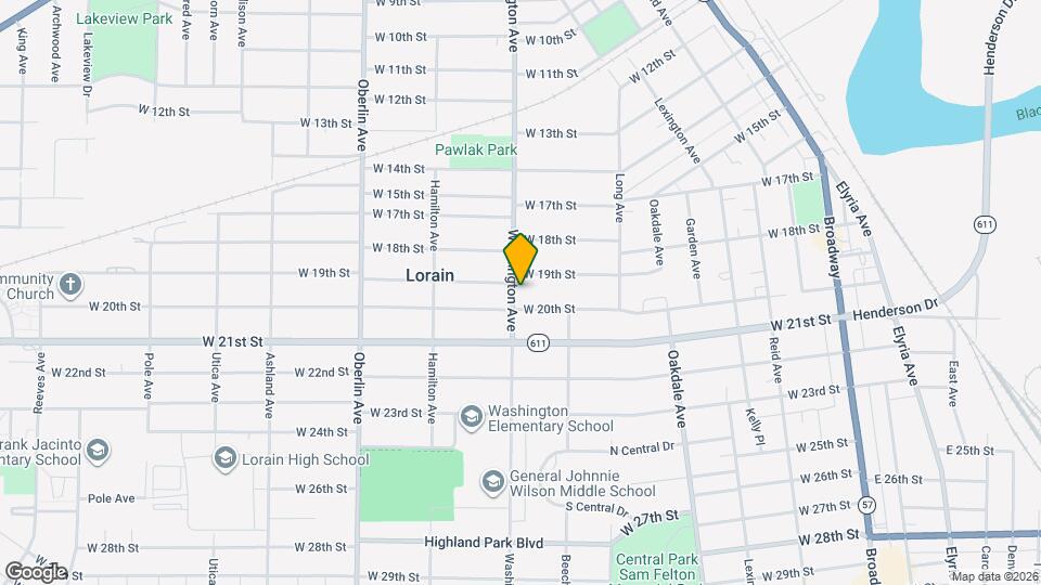 1937 Washington Ave Map and Location Details