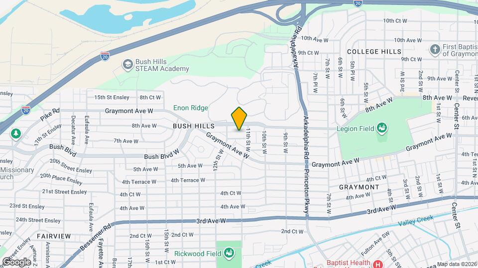 1114 7th Ave W Map and Location Details