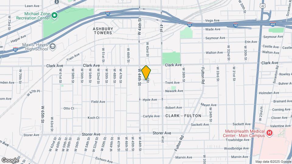 3162 W 43rd St Map and Location Details