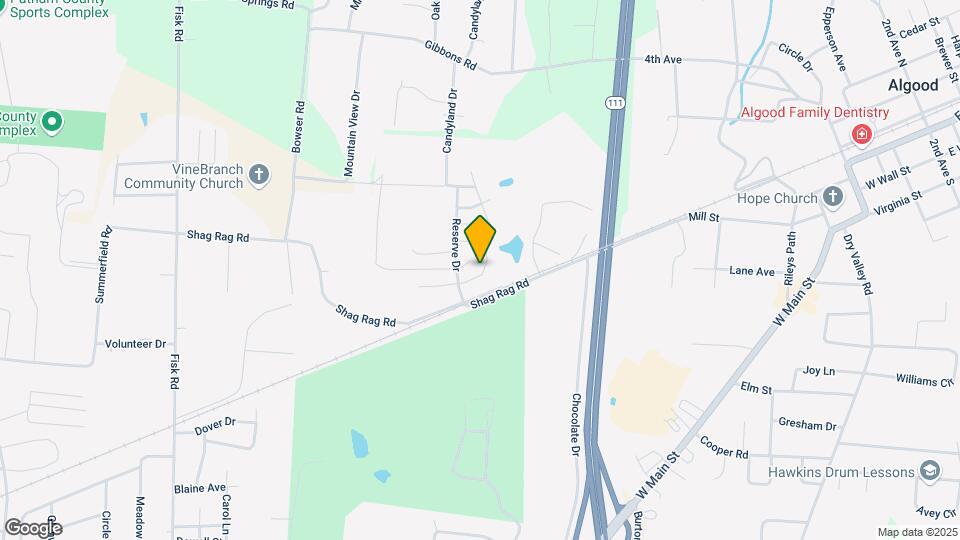1606 Bobby Nichols Dr Map and Location Details