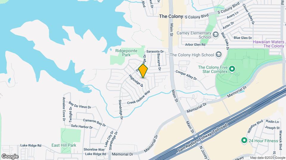 4533 Shadowridge Dr Map and Location Details