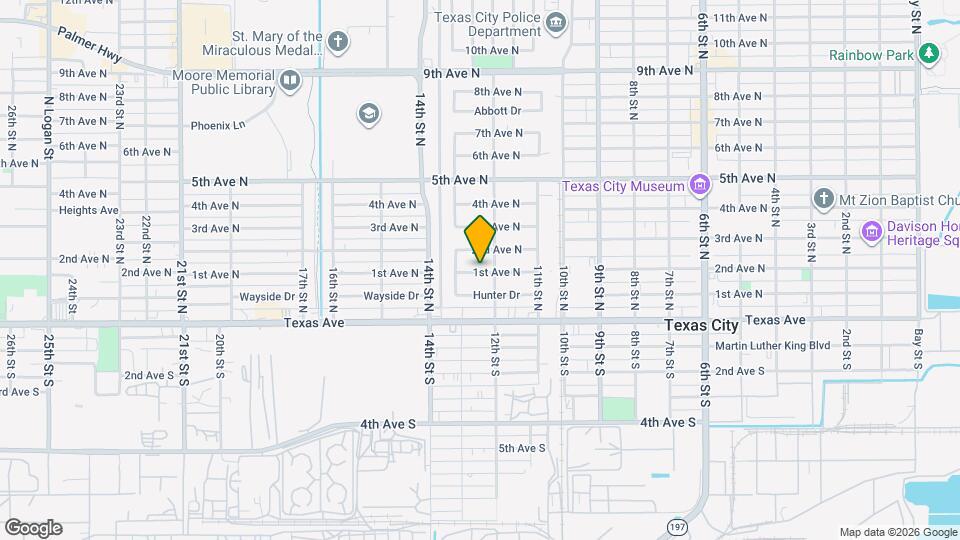 1213 1st Ave N Map and Location Details