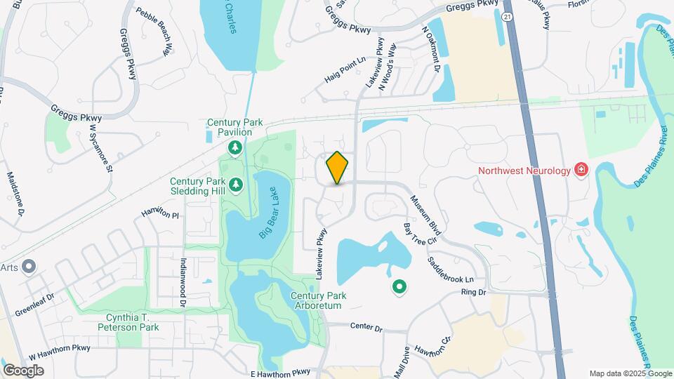 283 Coventry Cir Map and Location Details