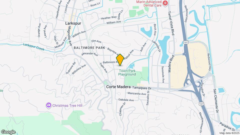 36 Redwood Ave Map and Location Details