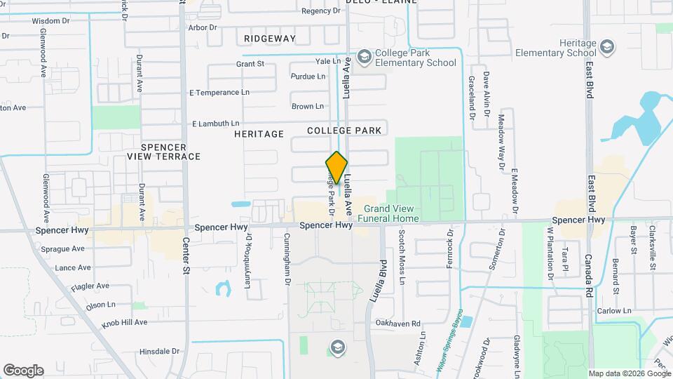 4809 College Park Dr Map and Location Details