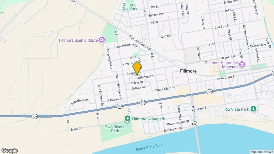 1011 Wileman St, Unit Granny Flat Map and Location Details
