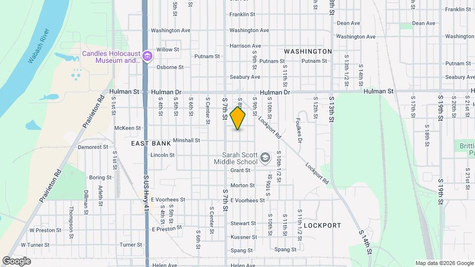1915 S 8th St Map and Location Details