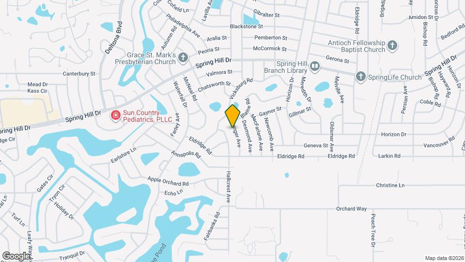 1193 Sanger Ave Map and Location Details