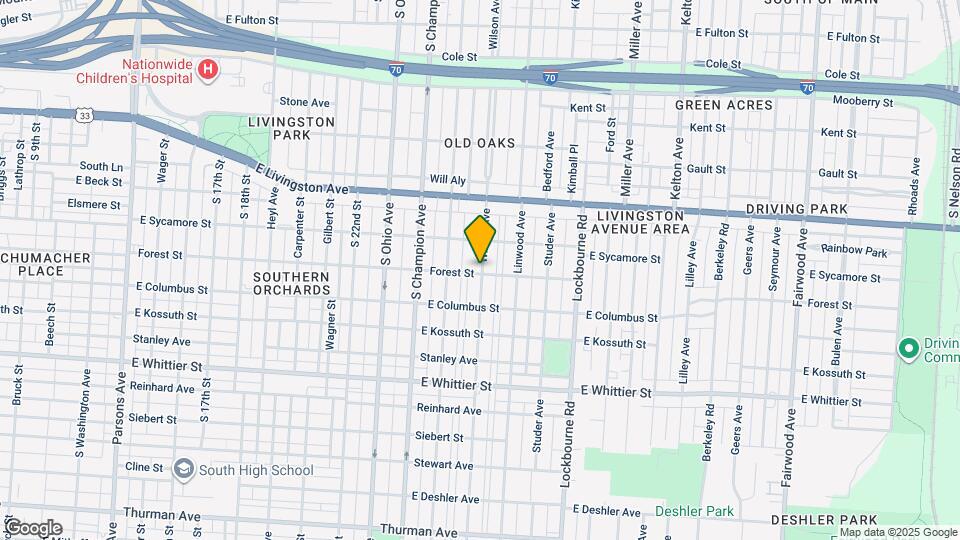 899 Wilson Ave Mapa y Detalles de la Ubicación