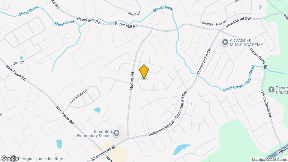 952 Waldwick Dr Mapa y Detalles de la Ubicación