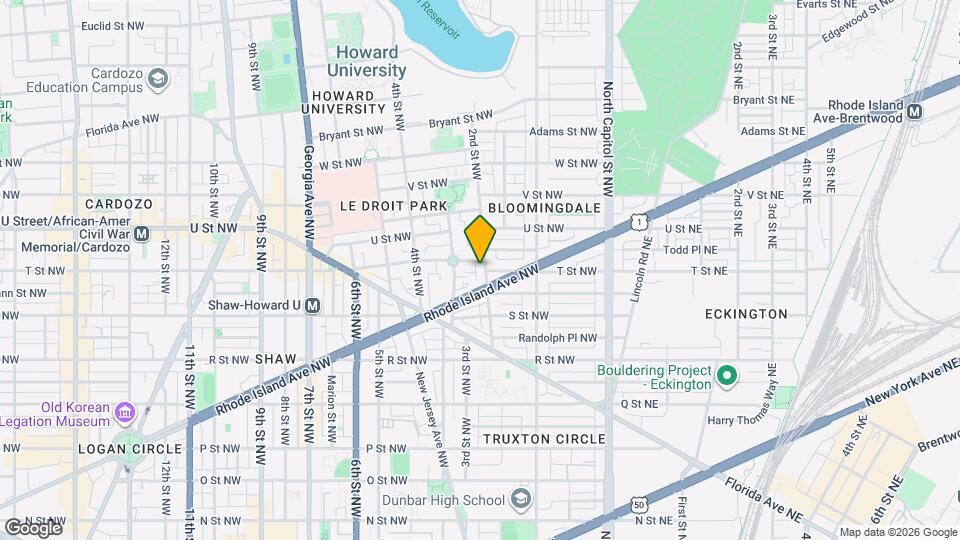 1846 2nd St NW Map and Location Details