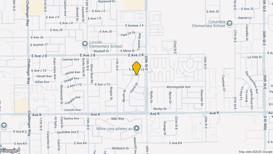 43837 David St Map and Location Details