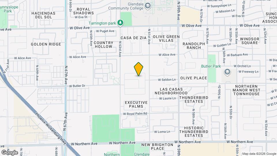 6144 W Freeway Ln Map and Location Details