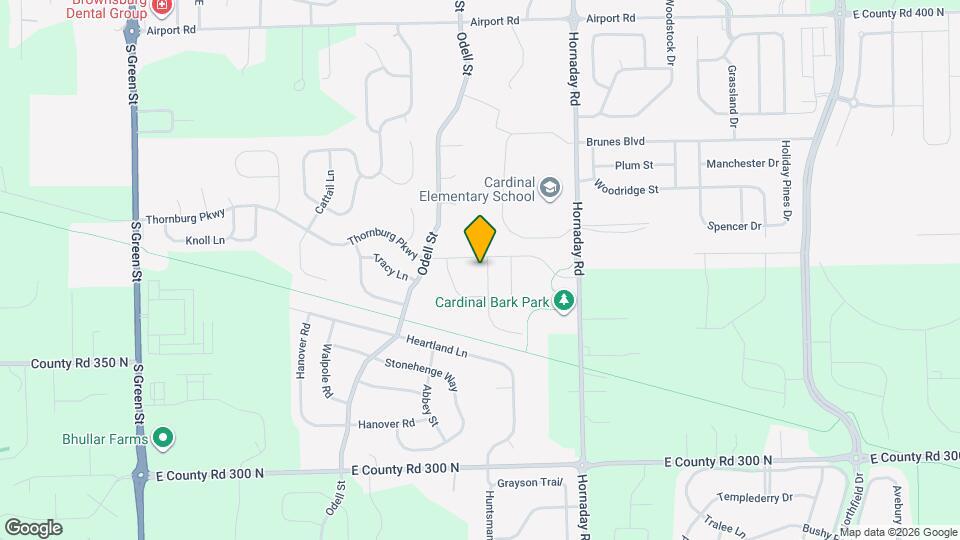 2012 Fullwood Dr Mapa y Detalles de la Ubicación