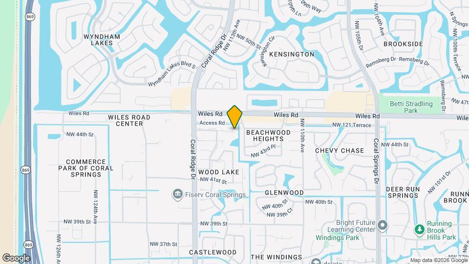 11406 NW 45th St Map and Location Details