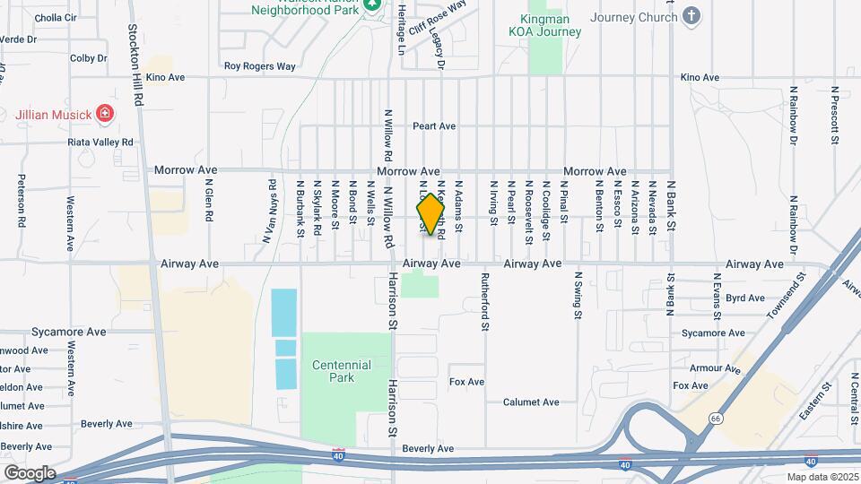 3530 N Lomita St Map and Location Details