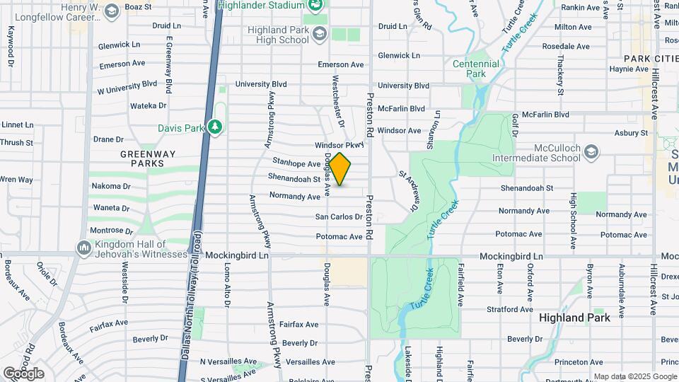 4140 Normandy Ave Map and Location Details