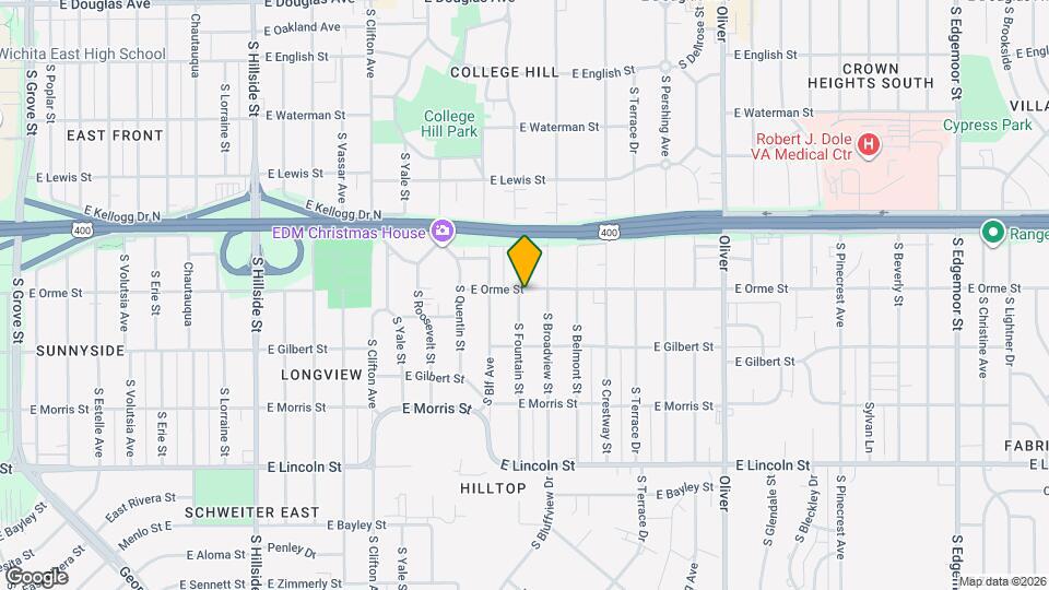 4105 E Orme St Map and Location Details