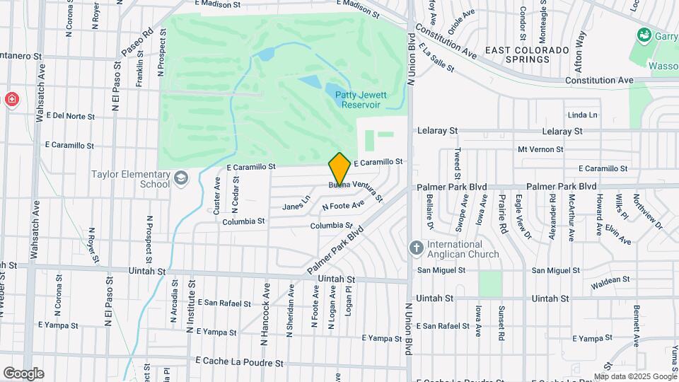 1417 E Buena Ventura St Map and Location Details