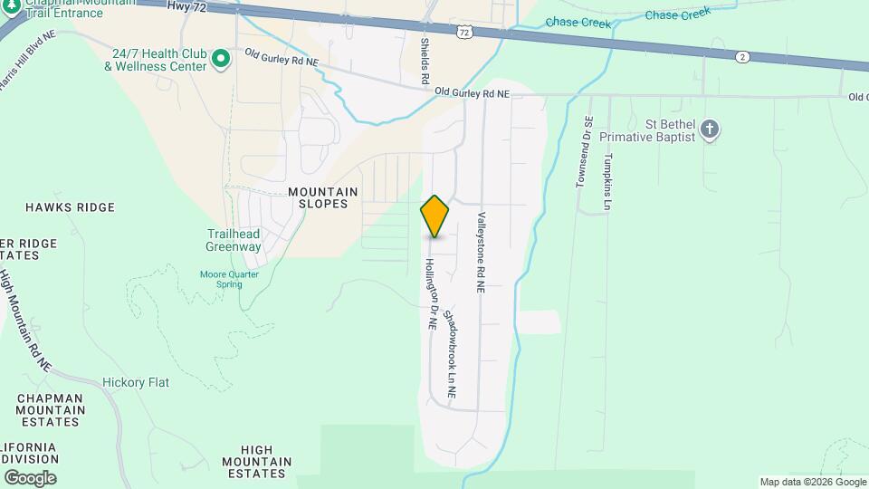 143 Hollington Dr NE Map and Location Details