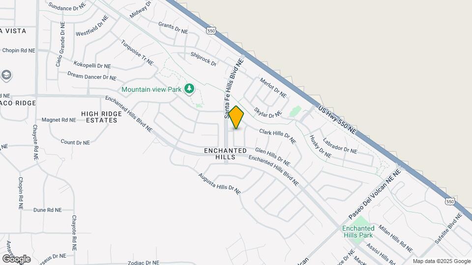 6925 Glen Hills Dr NE Mapa y Detalles de la Ubicación