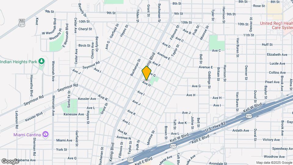 1714 Fillmore St Map and Location Details