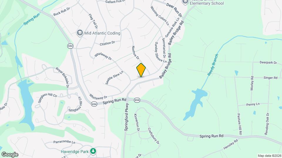 8025 Secretariat Dr Map and Location Details