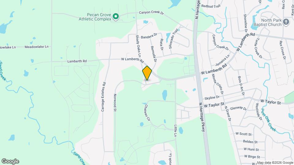 2303 Norwood St Map and Location Details