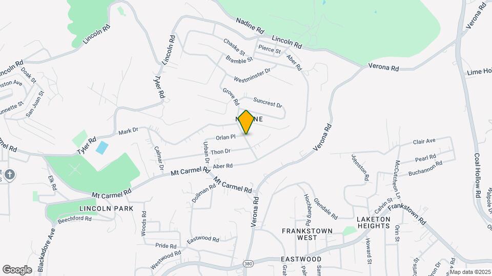 216 Grove Rd Map and Location Details