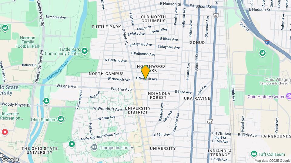59 E Norwich Ave Map and Location Details