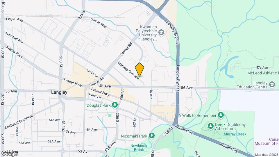 20695 Eastleigh Cres Map and Location Details