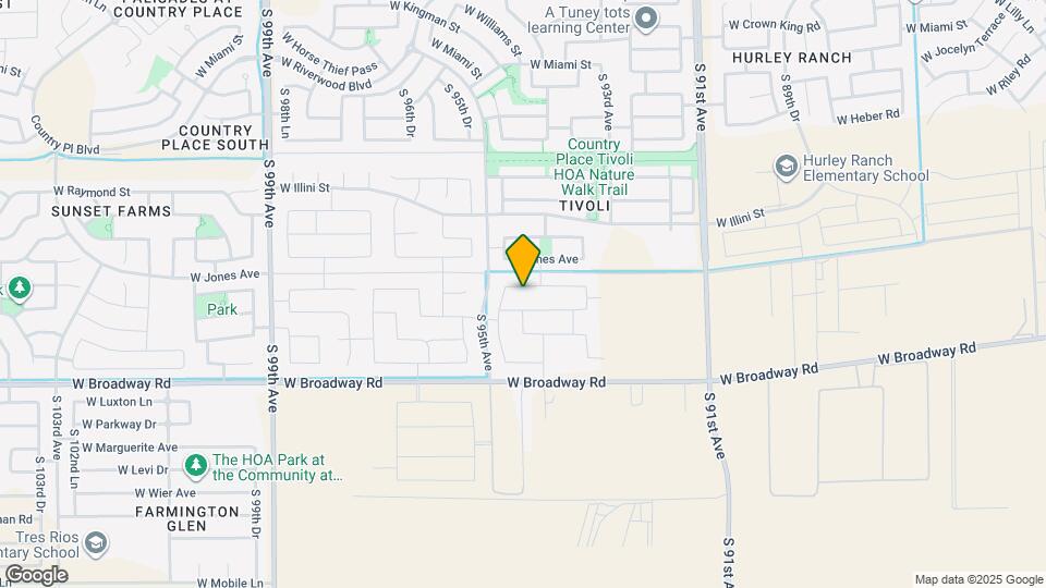 9417 W Atlantis Wy Map and Location Details