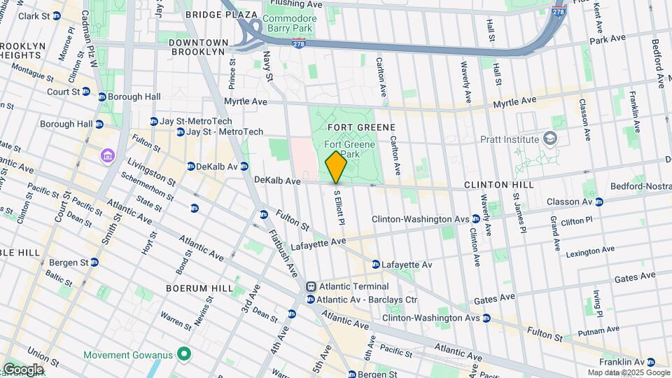 7 S Elliott Pl Map and Location Details