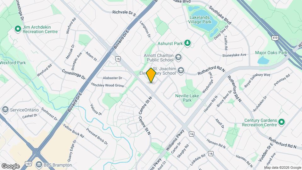 24 Histon Crescent Map and Location Details