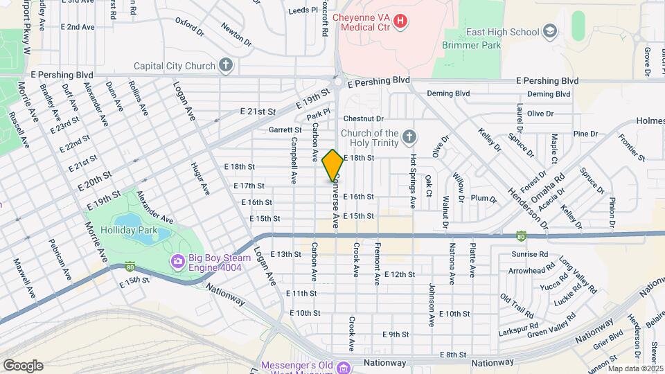 2220 E 17th St Map and Location Details