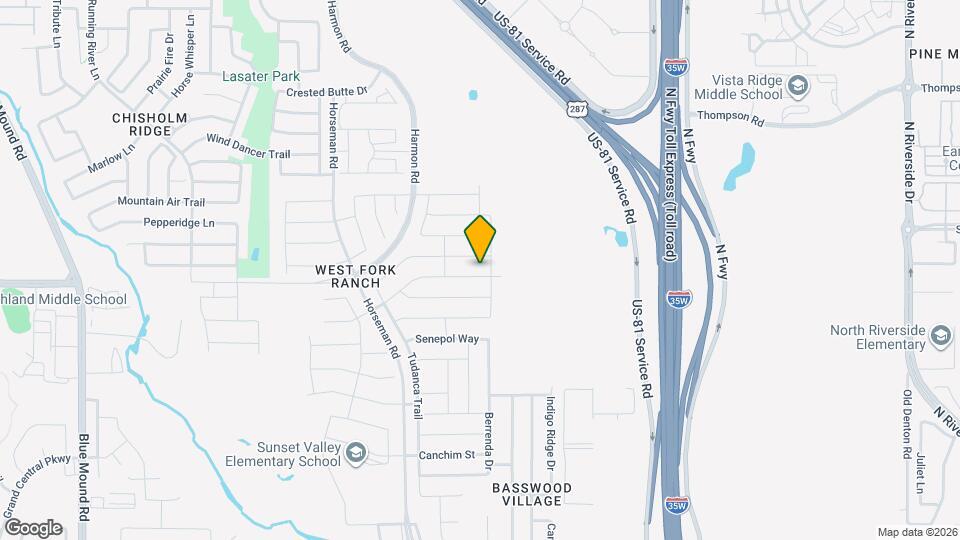 2433 Simmental Rd Map and Location Details