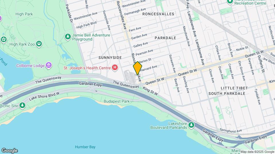 24 A Roncesvalles Ave Map and Location Details