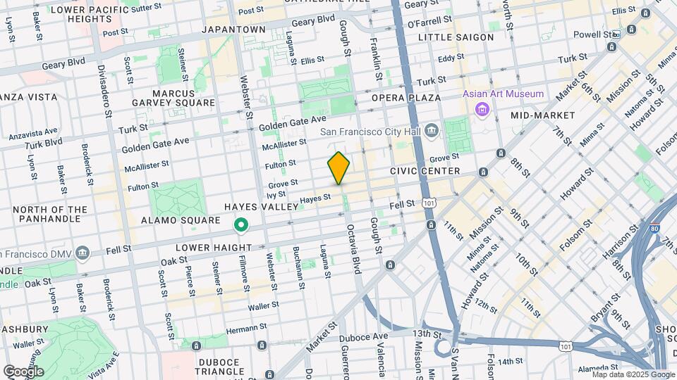 515 Octavia St Mapa y Detalles de la Ubicación
