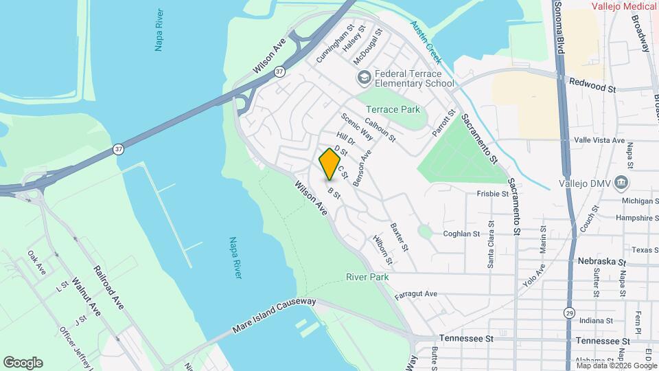 150 B St Map and Location Details