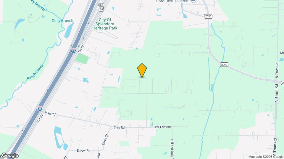 15607 Jackie Robinson Rd Mapa y Detalles de la Ubicación