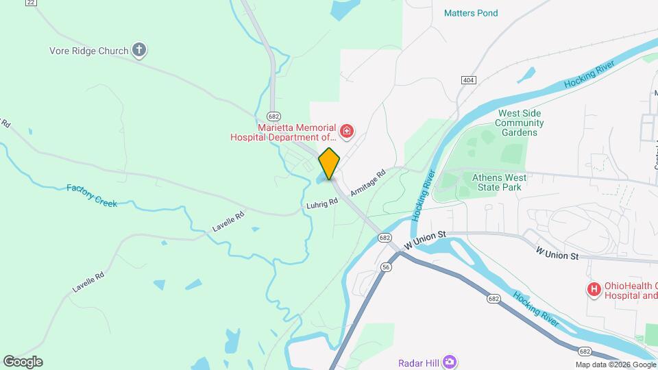 Kershaw Greene II Mapa y Detalles de la Ubicación
