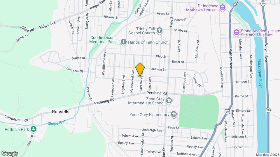 811 Larzelere Ave Map and Location Details