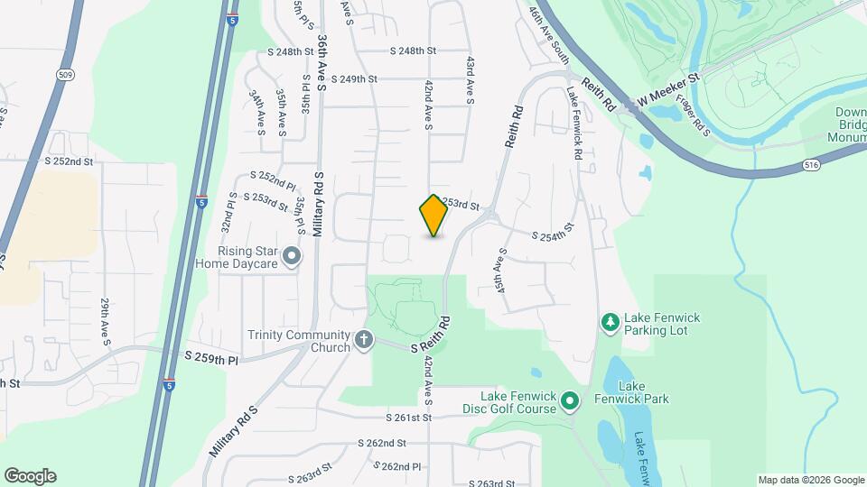 25419 42nd Pl S Map and Location Details