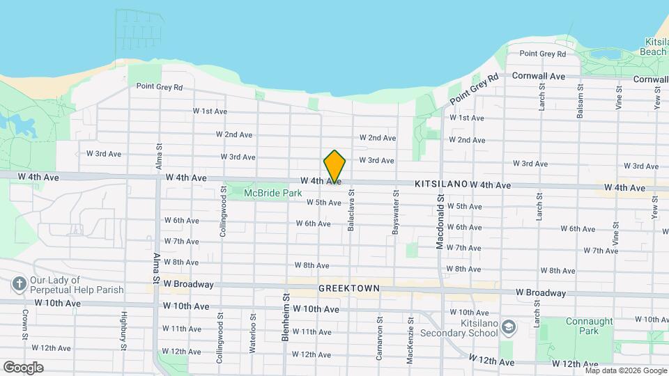 Avanti Map and Location Details