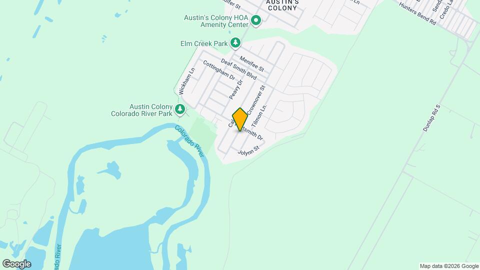 3005 Crownover St Map and Location Details