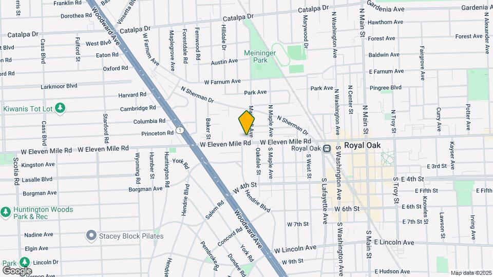 932 W 11 Mile Rd Map and Location Details
