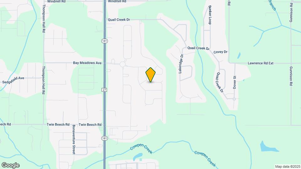 271 Hemlock Dr Map and Location Details