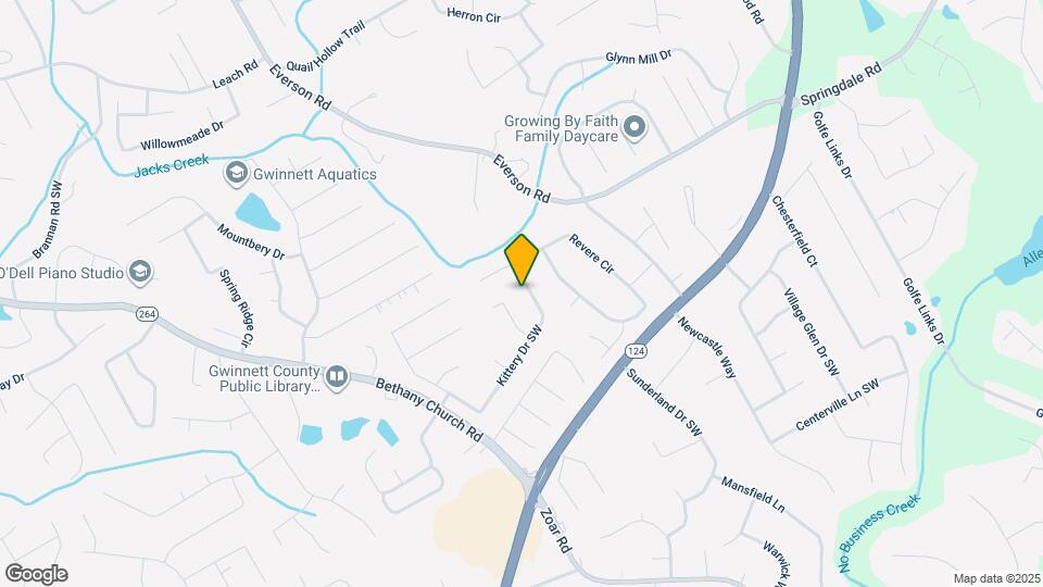 3031 Kittery Dr SW Map and Location Details