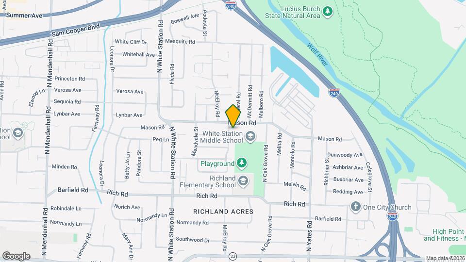 336 McElroy Rd Map and Location Details