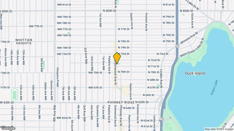 7100 Greenwood Ave N, Unit 207 Map and Location Details